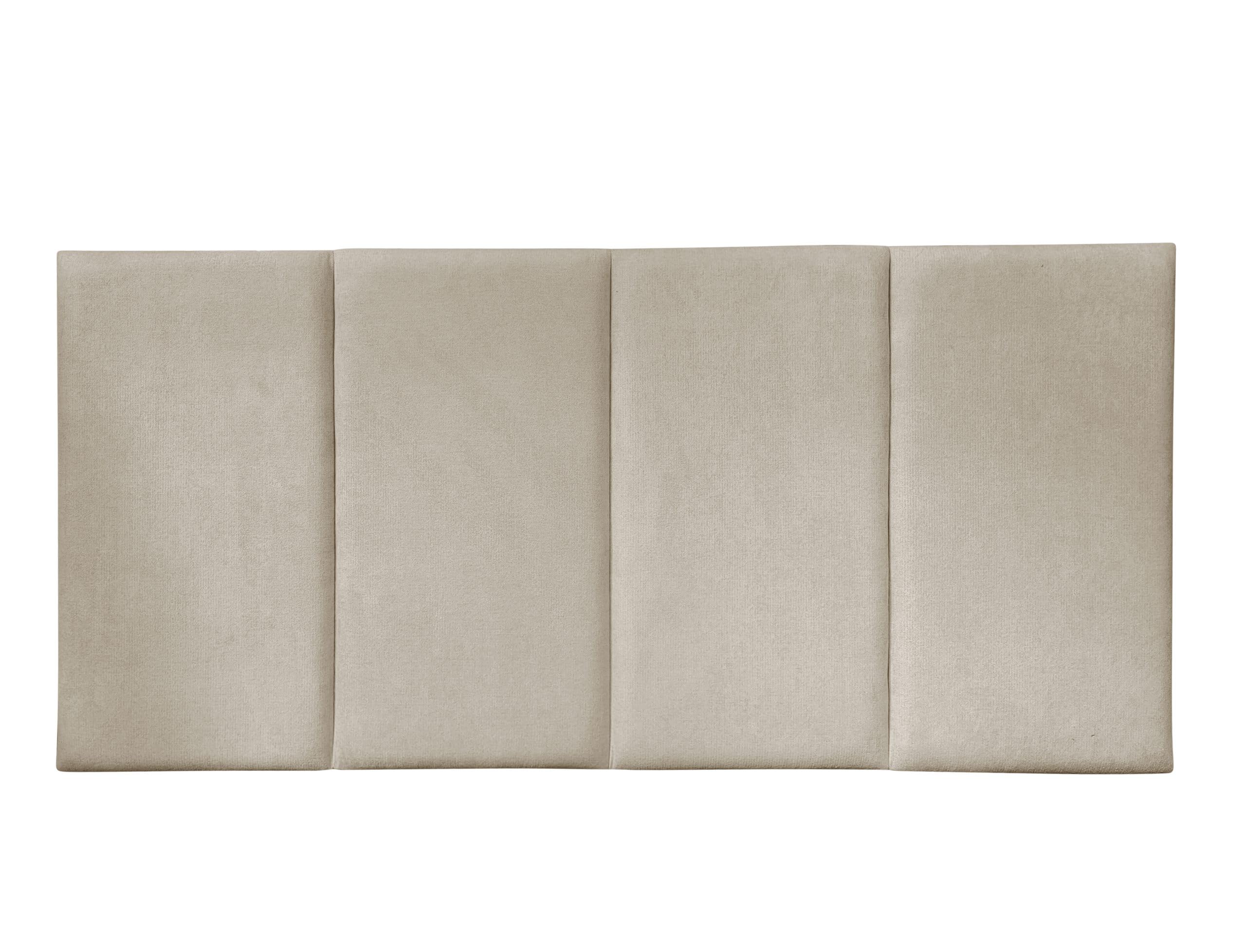 DecorQUALITY cabeceros Cama 180 Granada - Cabezal Tapizado Acolchado de Tela Antimanchas - Cabecero Premium Dormitorio (Beige 180x125 cm)