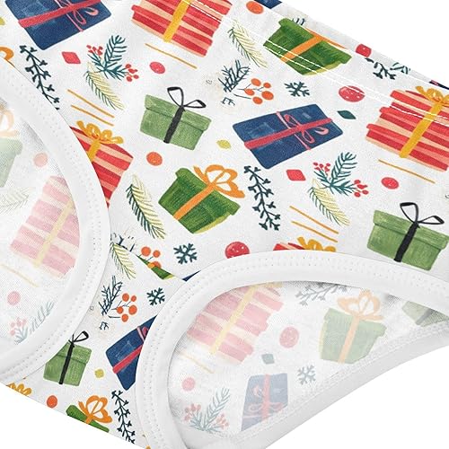 Girls' Underwear Toddle Brief Panties 2T A2306062(Pear,5T)