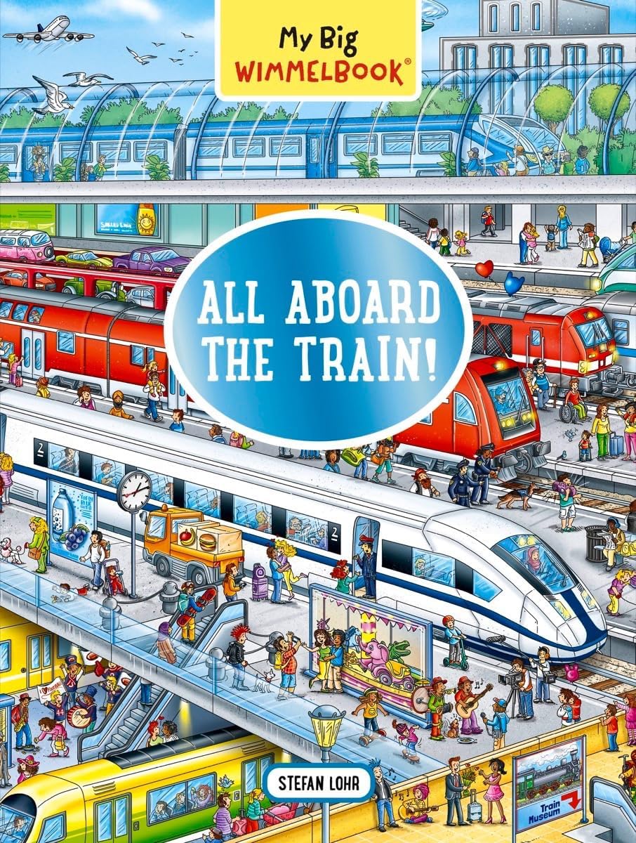 The Experiment LLC My Big Wimmelbook: All Aboard Train!