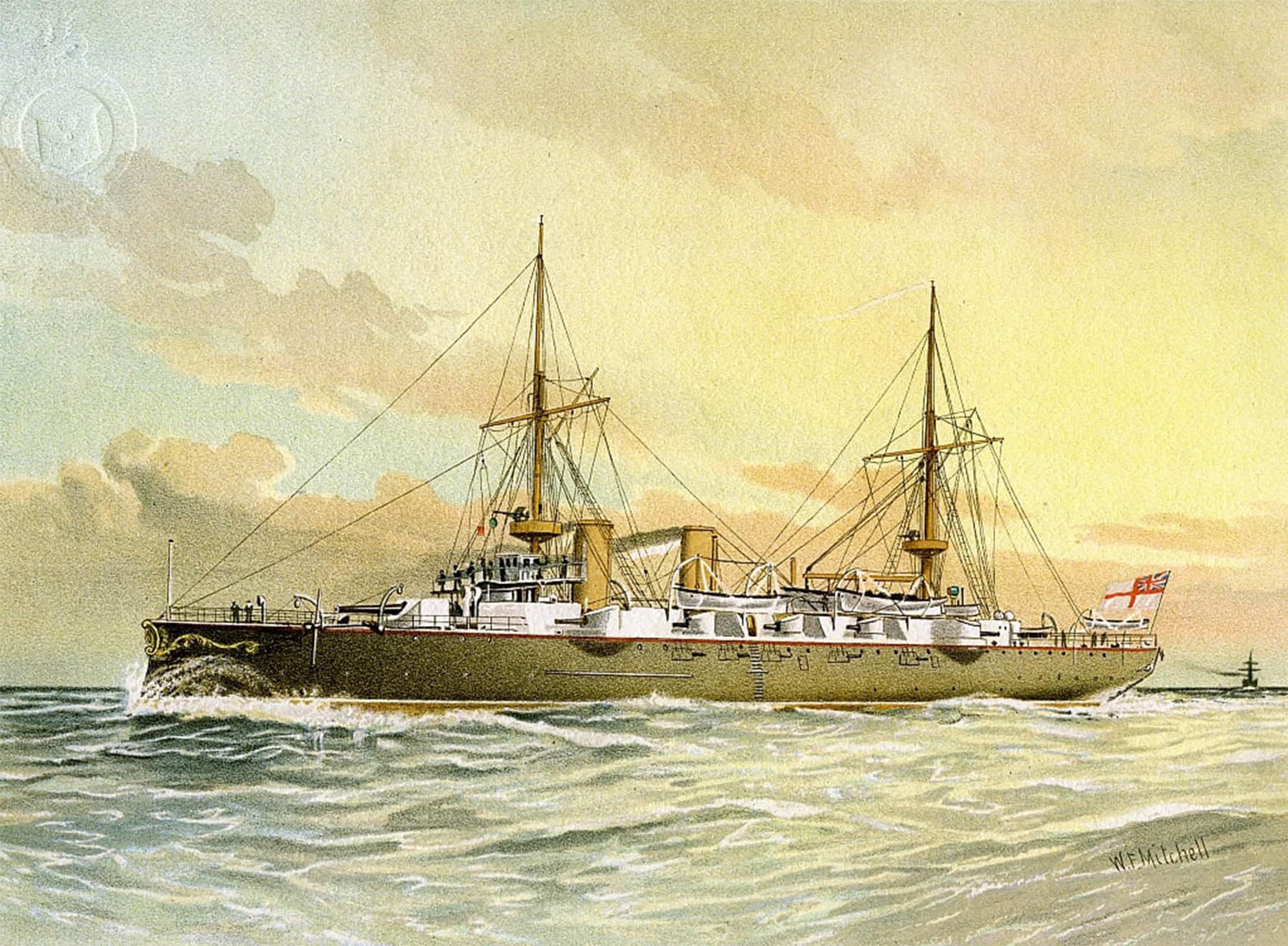 Póster de Lienzo Hms Undaunted Royal Navy de 60x90cm para Decoración 5