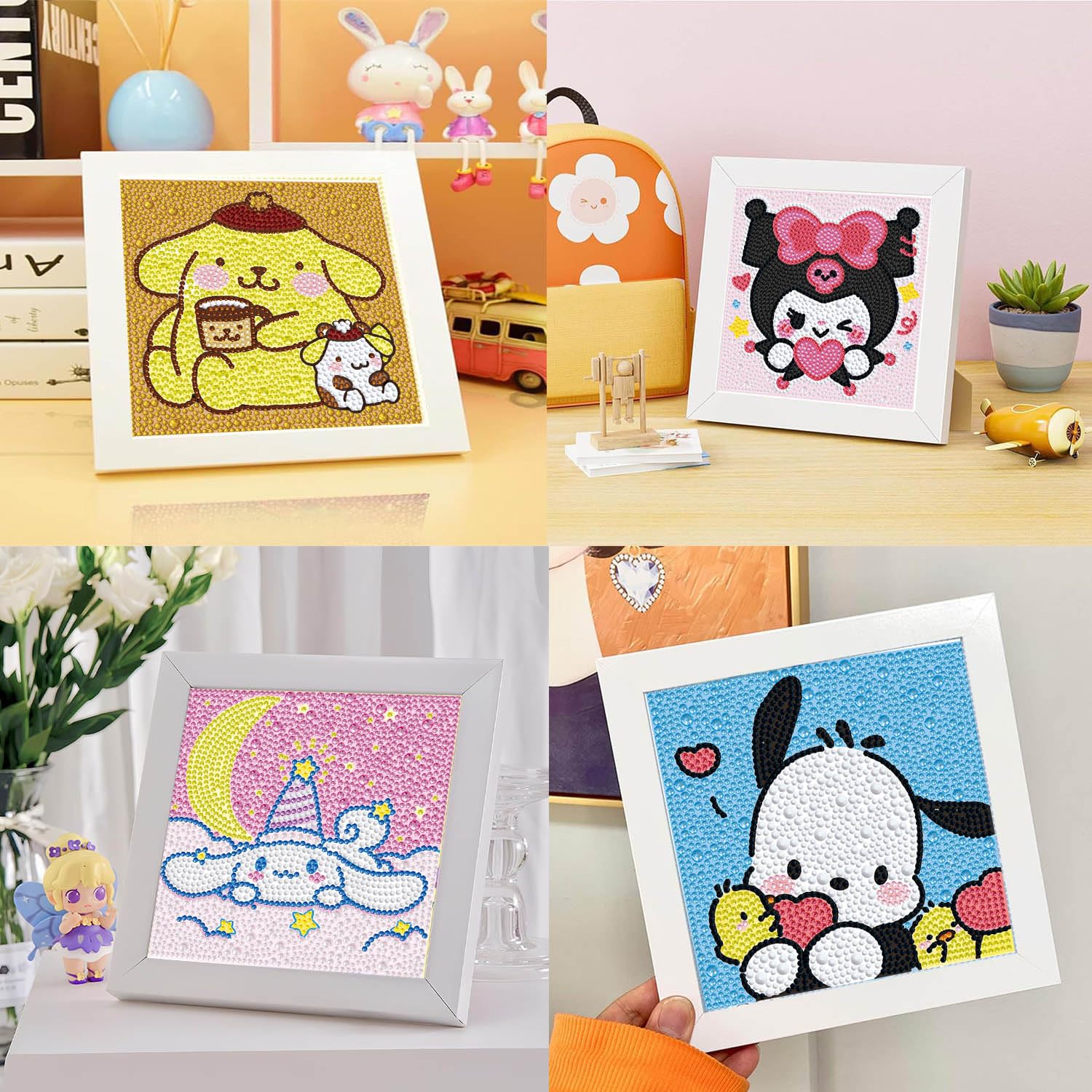 Amazon.com: YSUNETER Diamond Painting Kits for Kids Beginner - 4