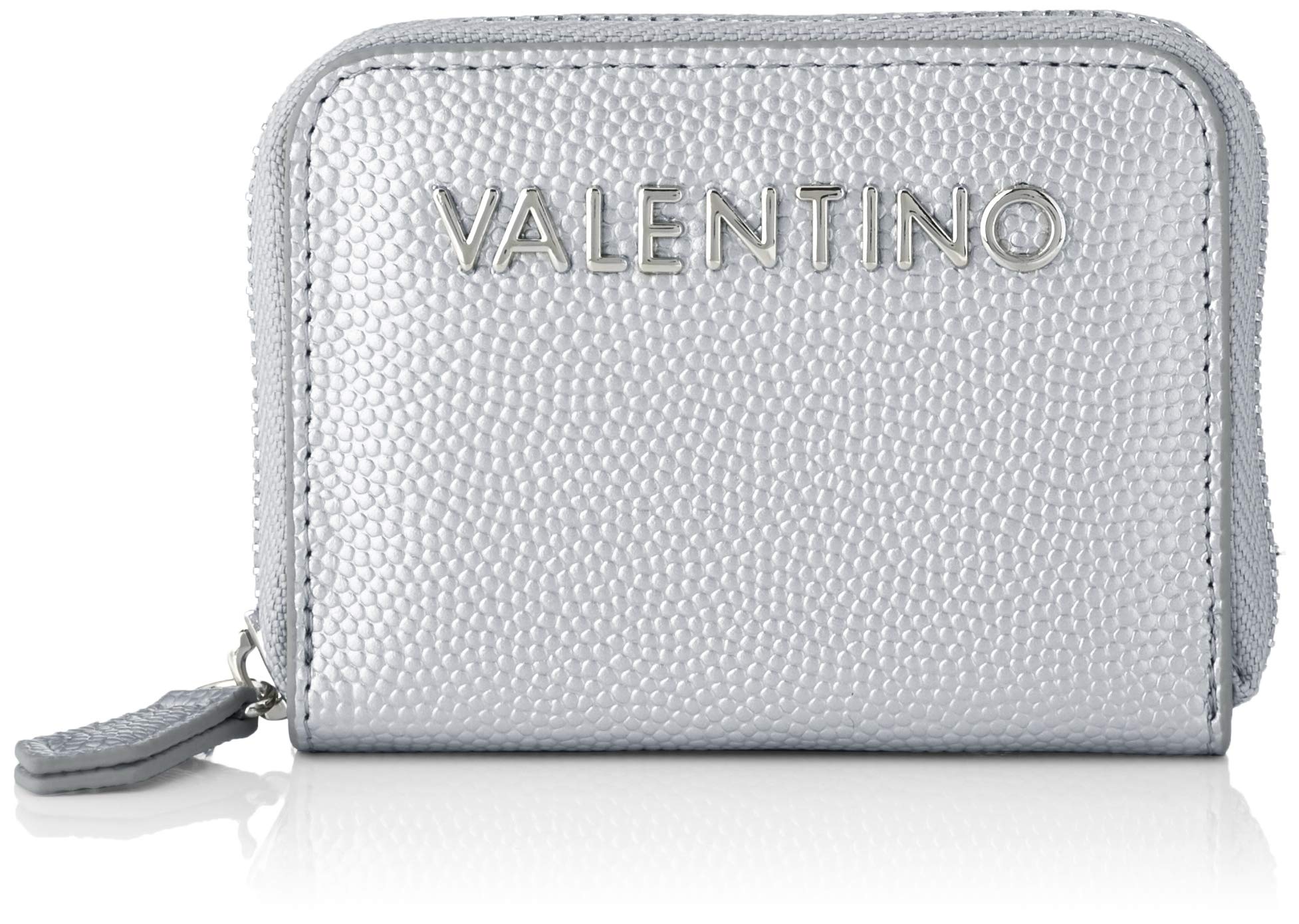 Valentino by Mario Valentino Divina Women’s Wallet, Silver (Argento), 1.8x7.5x10 centimeters (B x H x T)