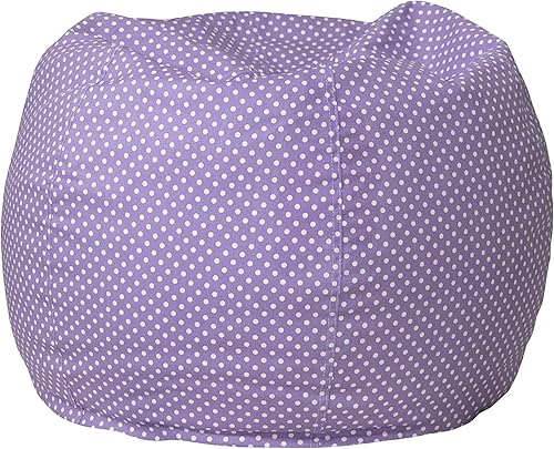 Miniatura 60 de Flash Furniture Dillon - Puf de sherpa, silla clásica recargable para niños y adolescentes, pequeña, natural Negro -,Negro Peludo,Blush