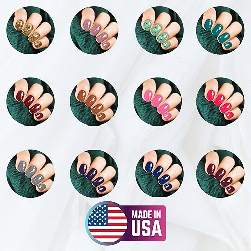 Miniatura 6 de Mia Secret - Polvo acrílico para uñas 12 unidades colección frutal