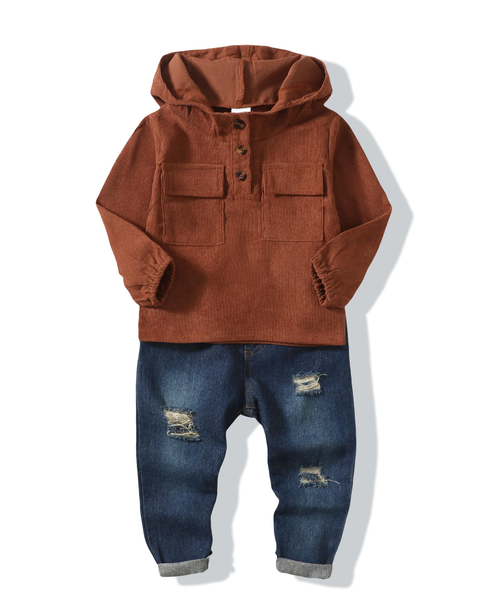 Newborn Infant Baby Boy Clothes Outfits New to The Crew Outfits Long Pants Toddler Baby Boy Clothes Set