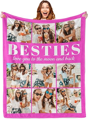 Miniatura 8 de Cara Nonna Manta personalizada con foto, mantas personalizadas para cumpleaños, regalos personalizados para parejas, para novia, novio, esposa,