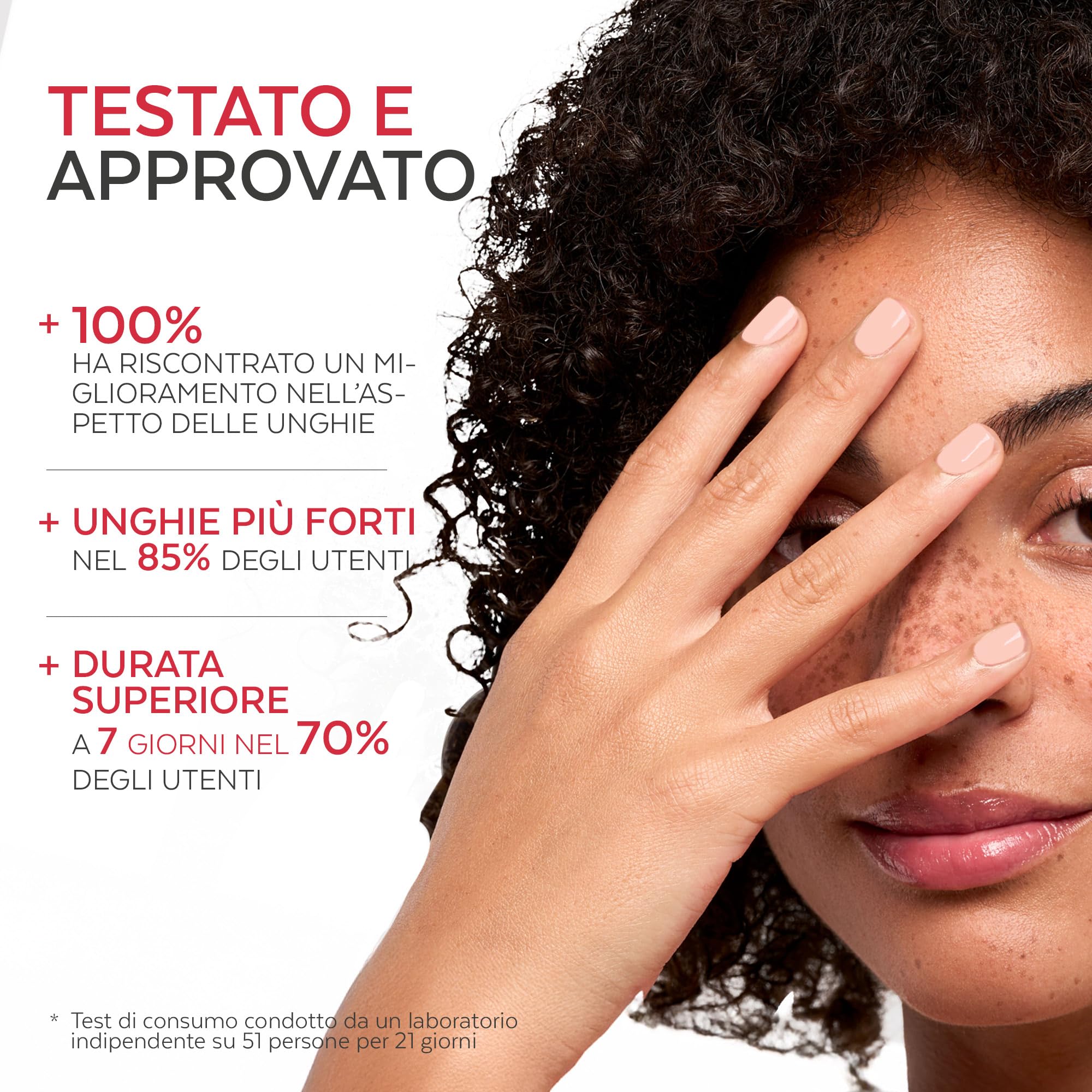 PODERM Smalto Cura per Unghie con Tea Tree - Rosa Cipria | Swiss Lab - 8ML | Arricchito con Tea Tree, Silicio & Biotina | Purifica, Schiarisce & Nutre le Unghie Gialle | Creato da una Podologa