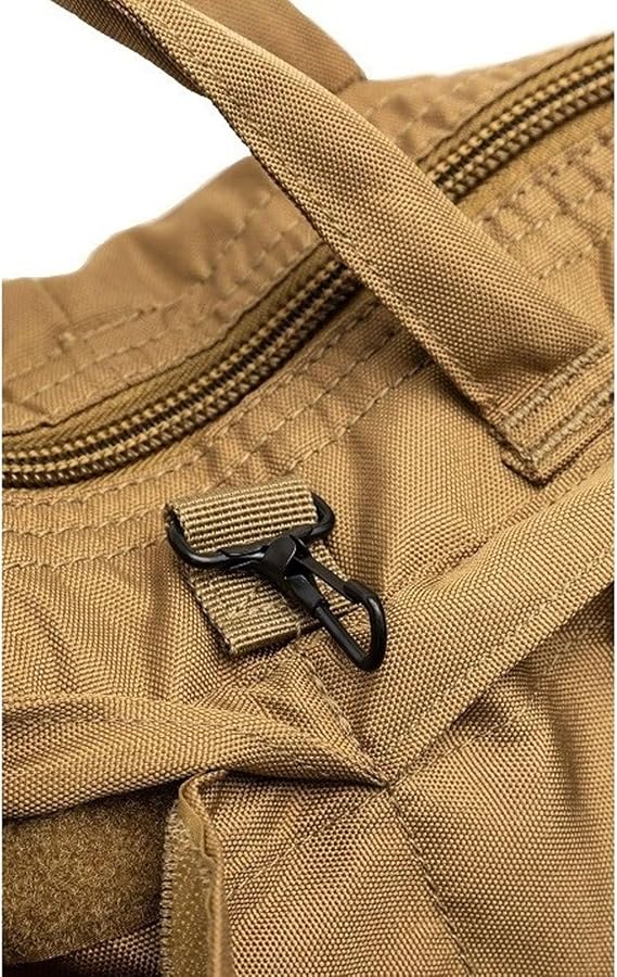 Mil-Tec Unisex Flyer Helmet Bag Functional Secure Rugged Tactical Outdoor Hiking Zippered Bag with Removable Carrying Strap