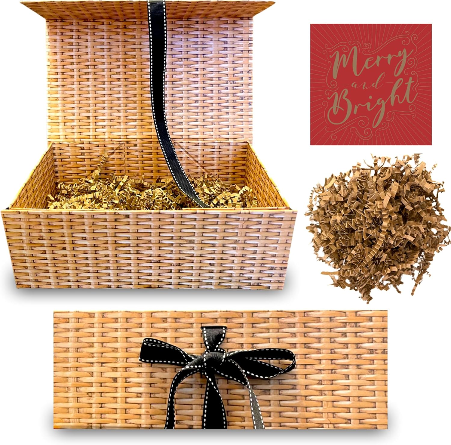 Hamper Baskets for Gifts Empty 16cmx27cmx10cm Empty Gift Boxes with