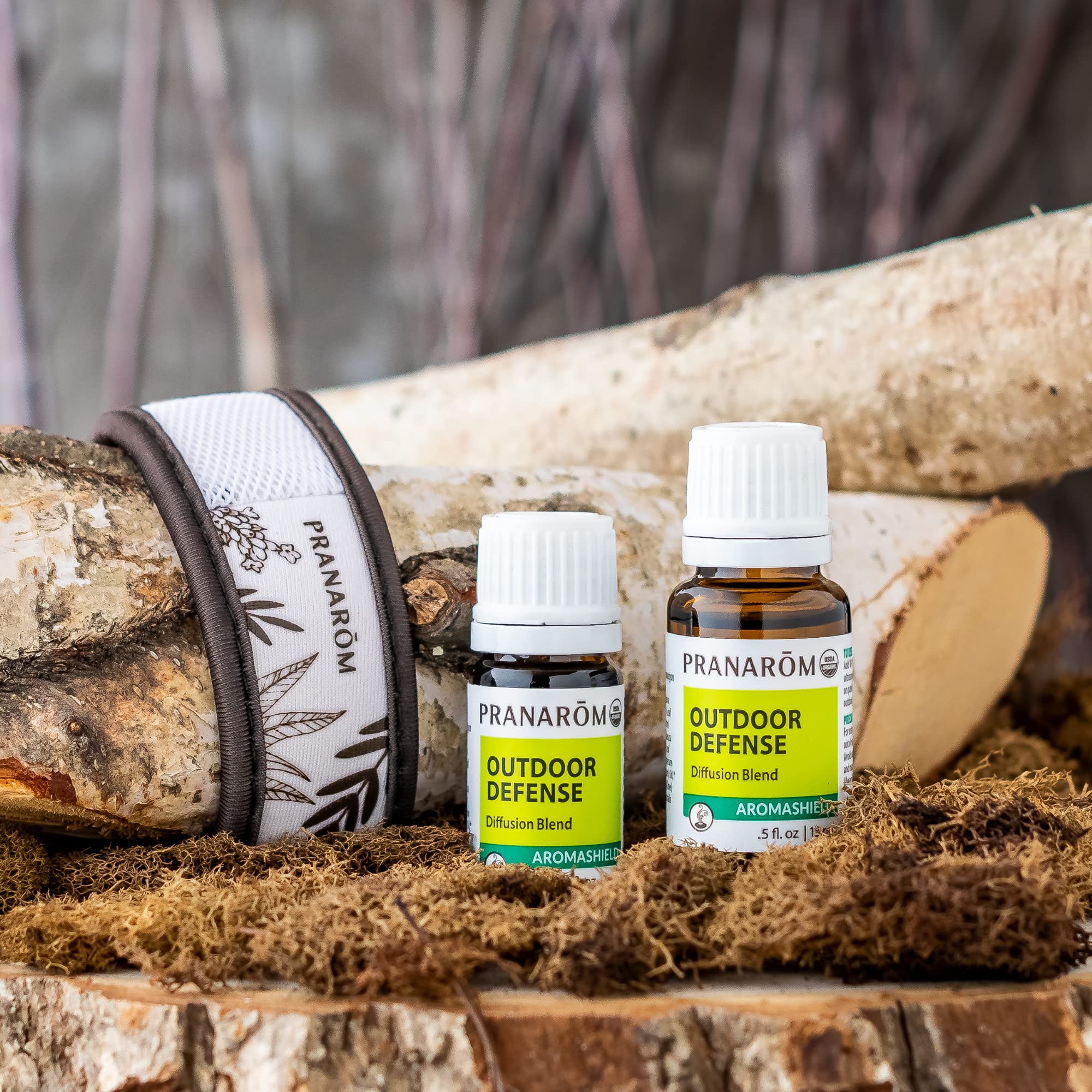 Amazon.com: Pranarom - Aromashield Outdoor Defense Diffusion Blend