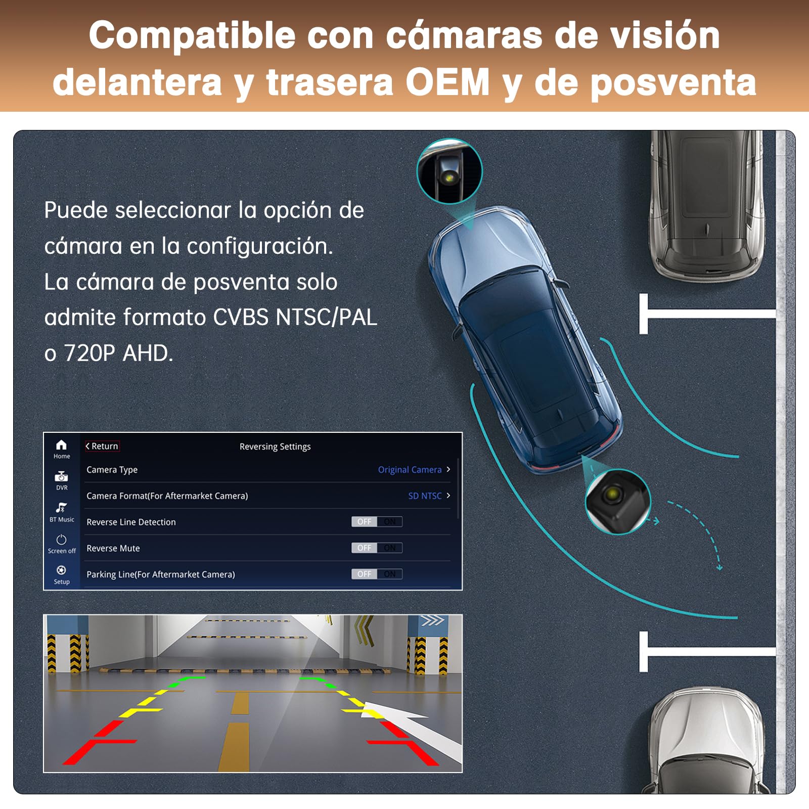 Pantalla táctil inalámbrica Carplay/Android de 12,3" para Mercedes-Benz C GLC V Clase W205 W447 2015-2019 NTG5.0 Receptor de Audio Multimedia estéreo para Coche