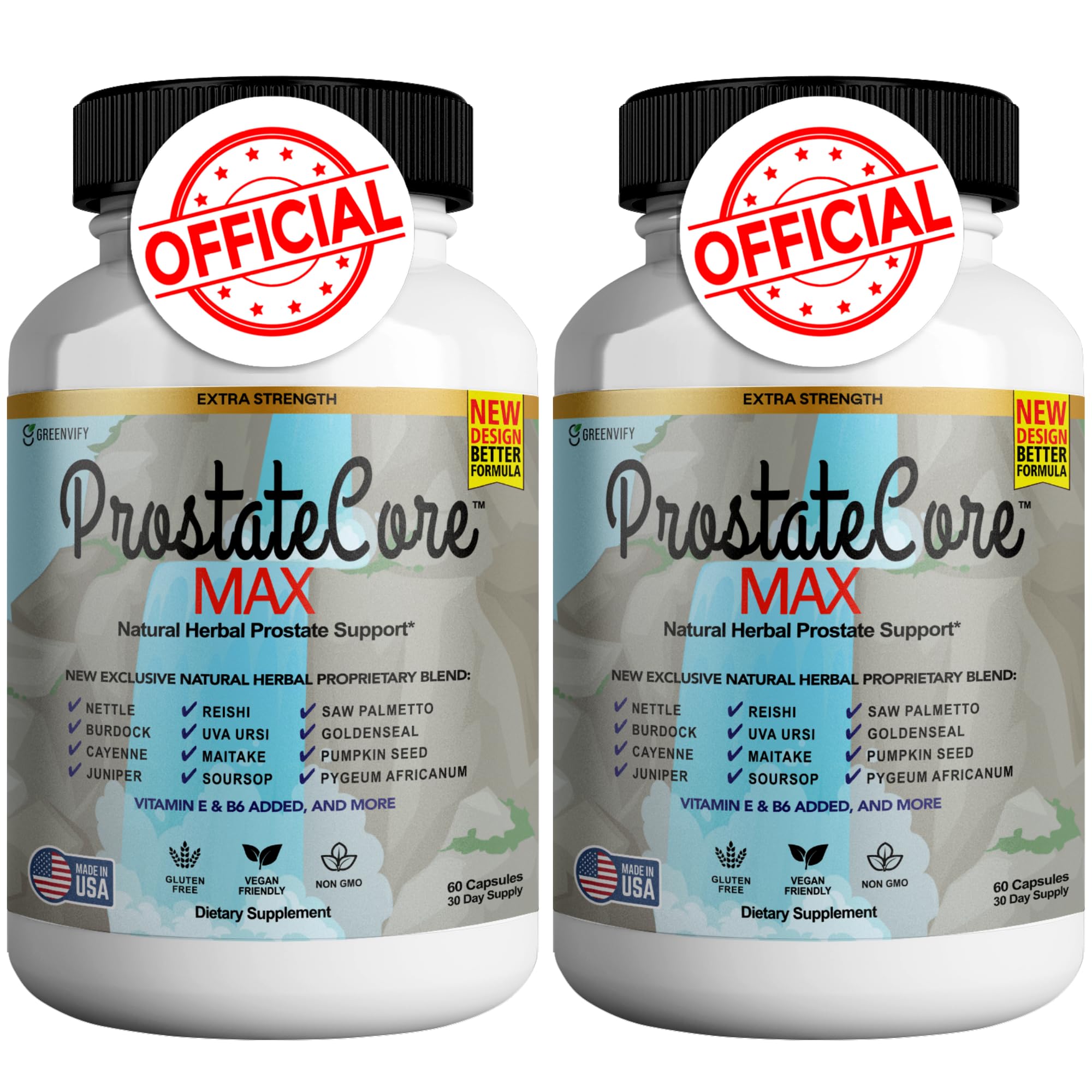 Amazon.com: GREENVIFY ProstateCore Max Extra Prostate Supplements for ...