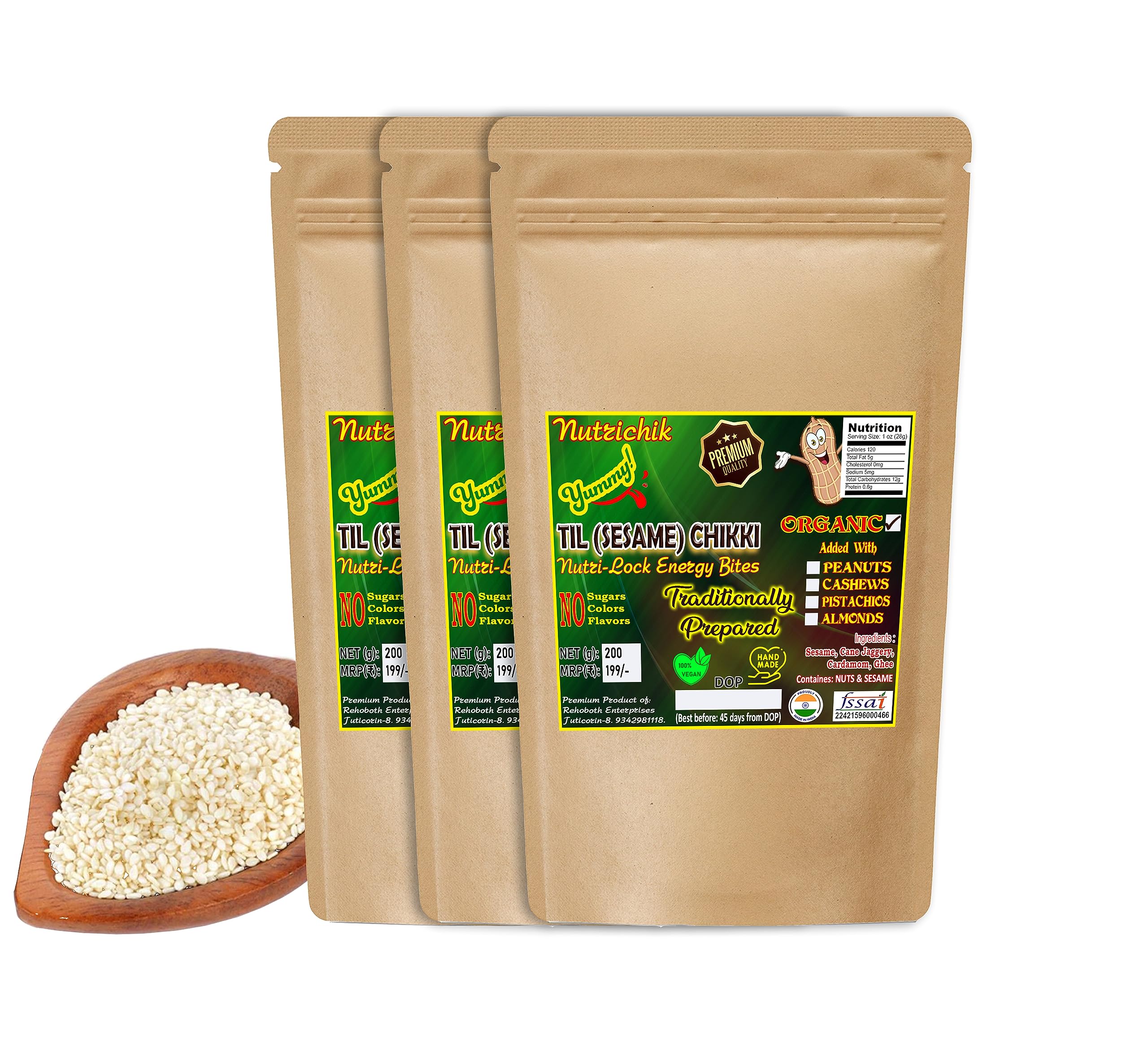 See full amazon price history chart for Sesame Chikki - Nutrichik - Kovilpatti Til Chikki - Sesame Candy - Ellu Mittai - Til Ki Chikki 200gm (Organic, 3 Packs) Sesame Chikki - Nutrichik - Kovilpatti Til Chikki - Sesame Candy - Ellu Mittai - Til Ki Chikki 200gm (Organic, 3 Packs) (B0CGVRT6F1) Amazon Price History, Amazon Price Tracker