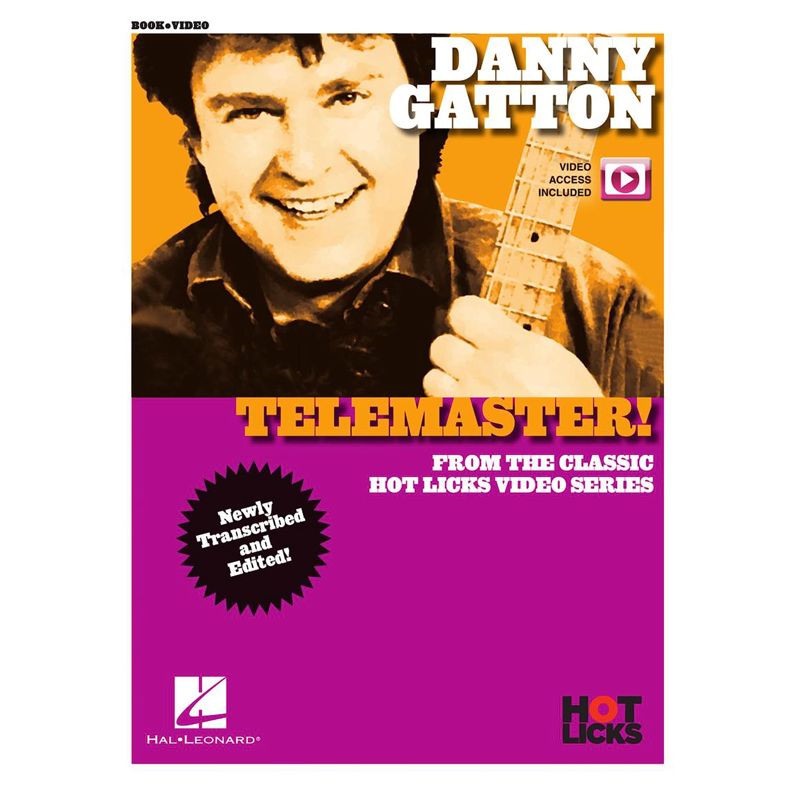 Danny Gatton - Telemaster! from the Classic Hot Licks Video Series - Book with Online Video