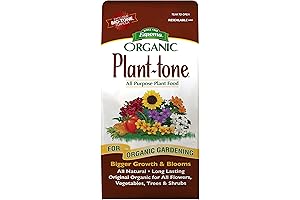 Plant-tone 5-3-3 Natural Organic Fertilizer, Fortified with Bio-tone Microbial Inoculant