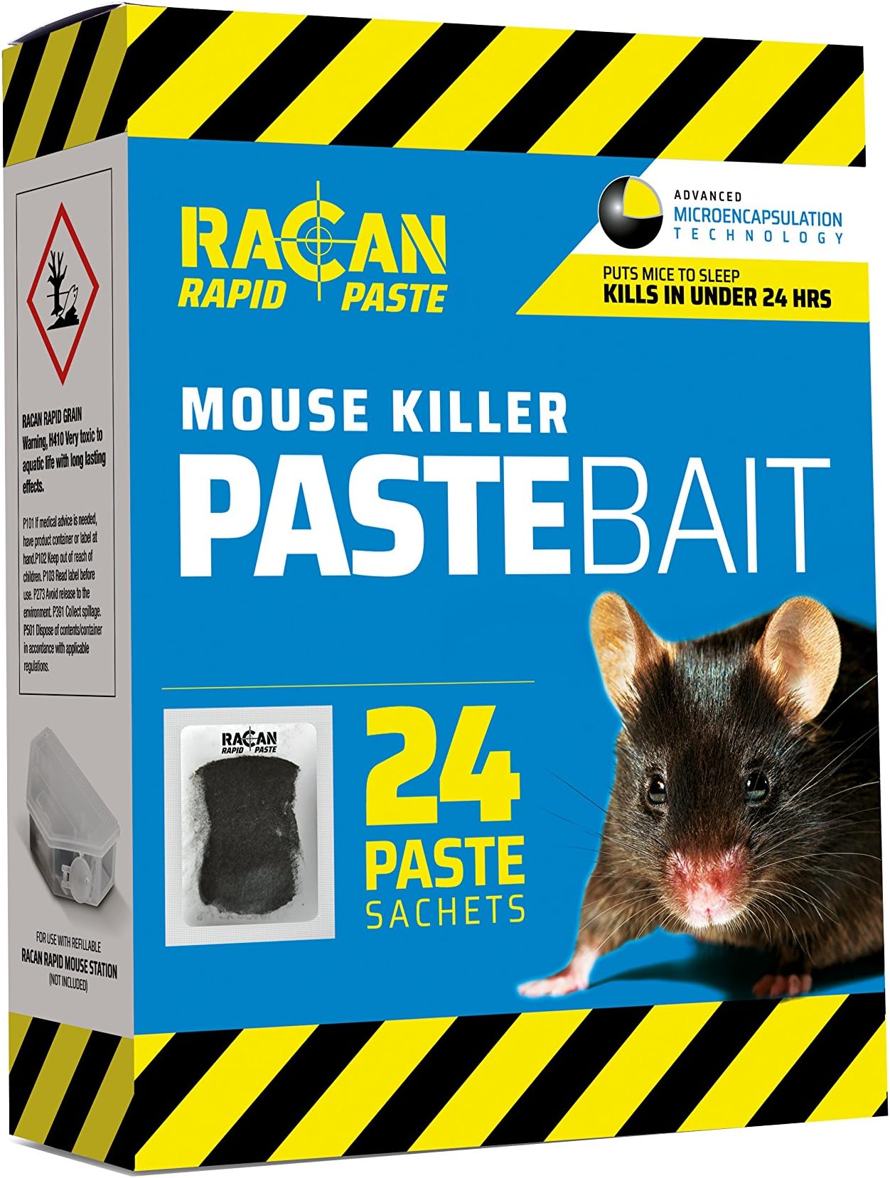 Racan Rapid Paste Mouse Killer Paste Bait, 10 g