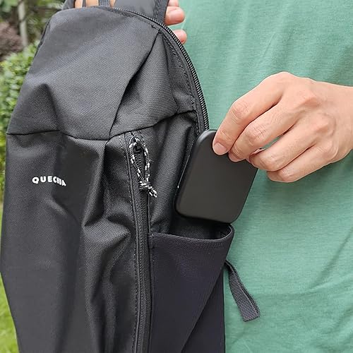 Miniatura 5 de Cable USB C a C de 11.3 pulgadas con 3 adaptadores OTG tipo C hembra a dispositivo USB A/Micro/iOS en estuche de bolsillo con espejo en el interior,