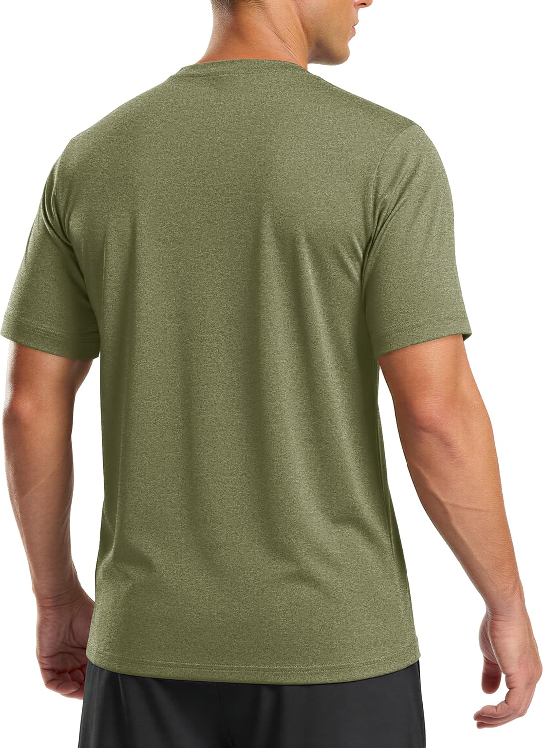 MAGCOMSEN Mens Workout Shirts Dry Fit Athletic Short Sleeve Tshirts Moisture Wicking Gym Running Performance Shirt - Image 2