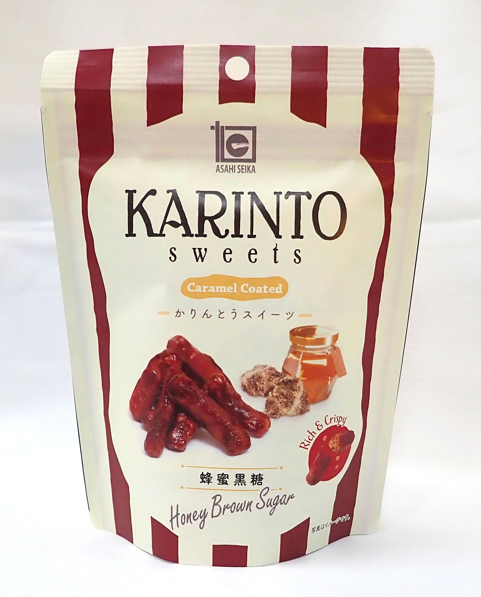 Amazon.co.jp: 旭製菓かりんとうスイーツ蜂蜜黒糖味35g×6袋 : 食品