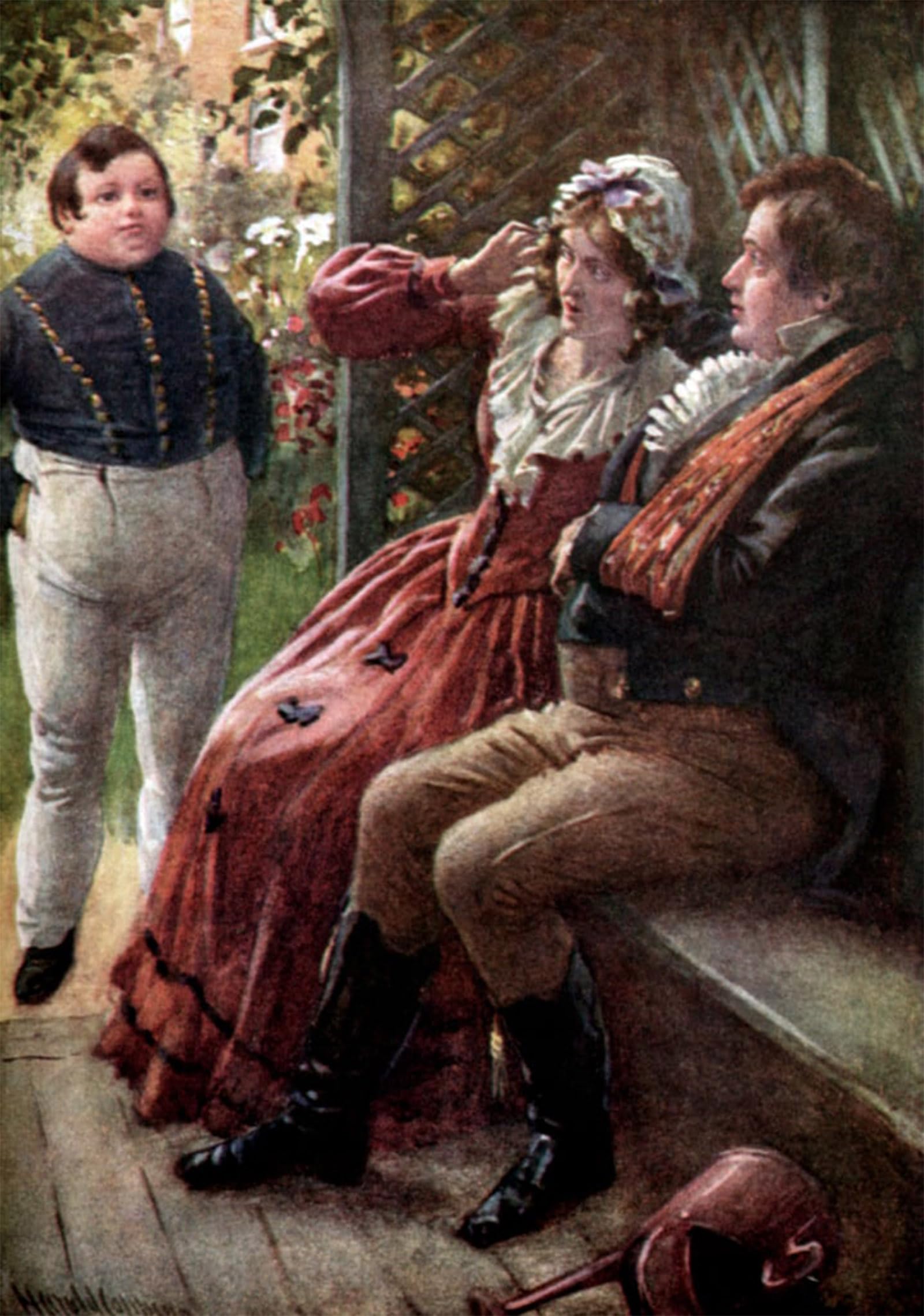 SERENDIPITP Vintage Wall Art Canvas Nordic Poster Canvas Print Picture Charles Dickens's the Pickwick Papers by Harold Copping Wall Art Poster for Home Decor 60x90cm