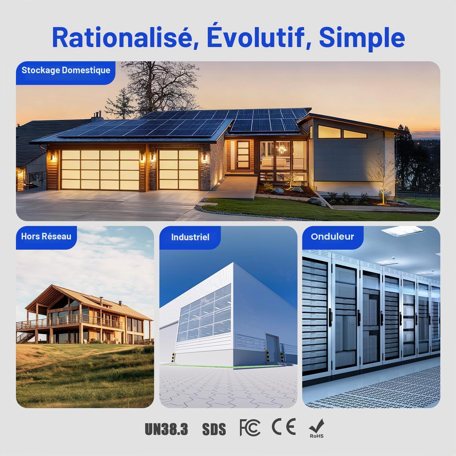 Wattcycle Batterie Lithium Server Rack 48V 100AH, Bluetooth Batterie Lifepo4 48V (51.2V) avec BMS Intelligent 100 A, 6000+ Cycles avec 10 Ans, 5kWh Energie pour Système Solaire, Camping-Car, Marine