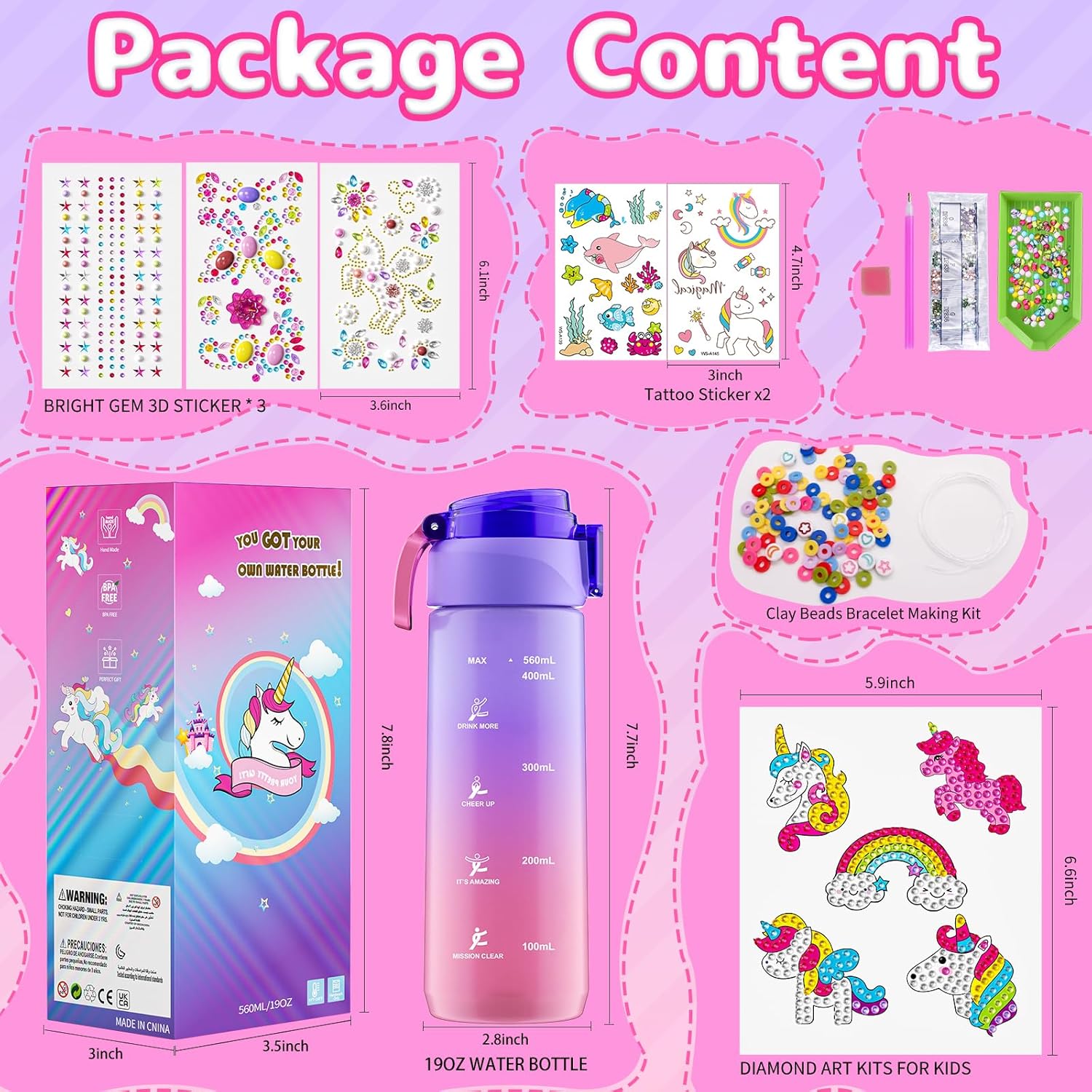 Booh Gifts Girls 12 Decorate Your