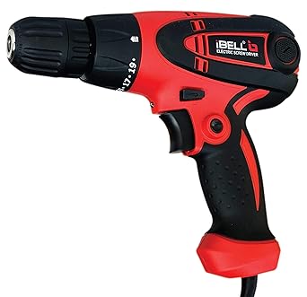 Ibell IBL SD10-85/86 Electric Screwdriver 280 Watt 750 RPM, Red, 1 Pc, 10MM, Corded Electric, 1 piece