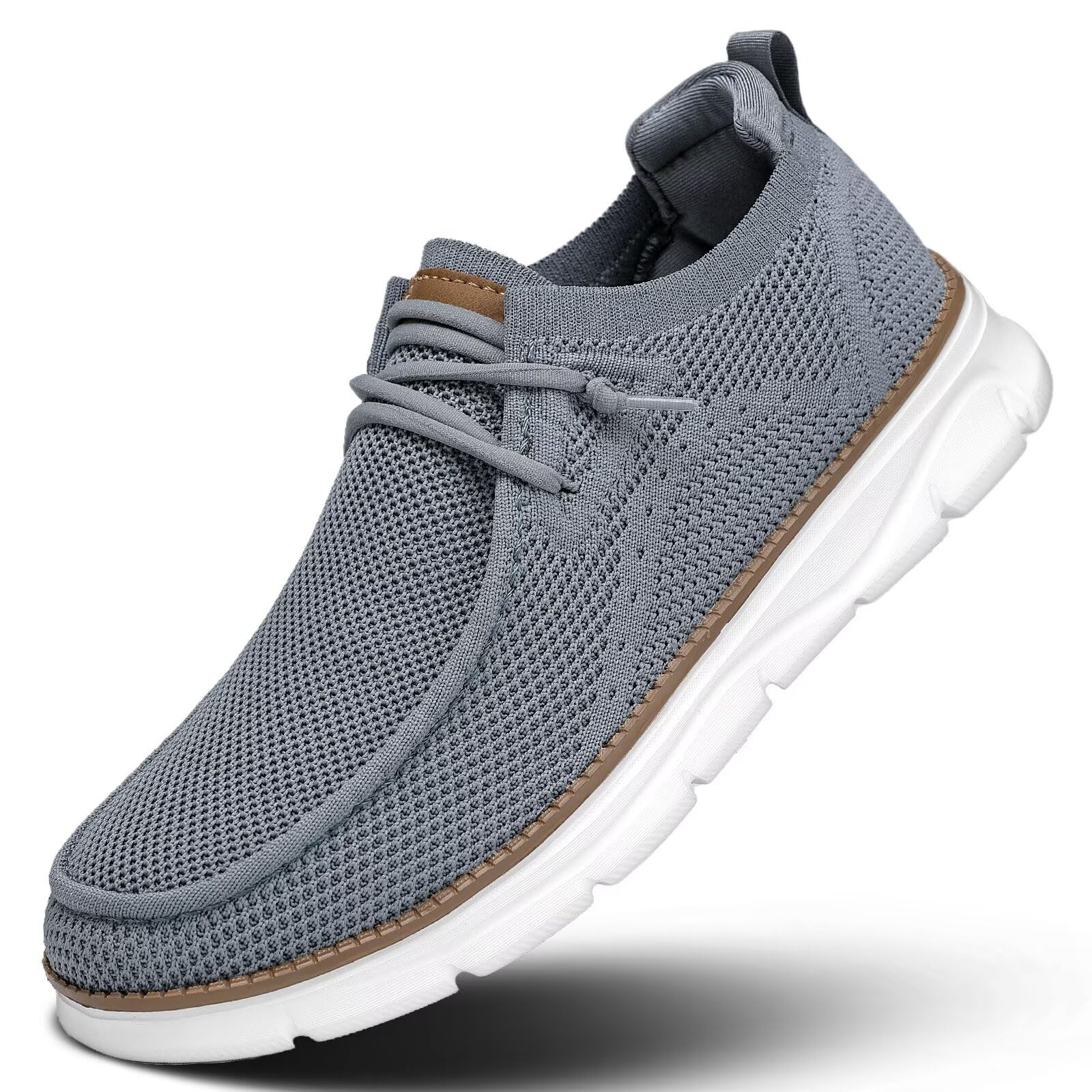 Mens Slip-on Loafers Comfortable Boat Shoes Casual Walking Sneakers Mesh Business Oxfords Work Lightweight Soft Sole-image-28