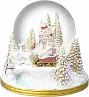 Francfranc サンタさんとトナカイのスノードーム L (オルゴール付) Amazon.co.jp: スノードーム Lewondr クリスマスオルゴール