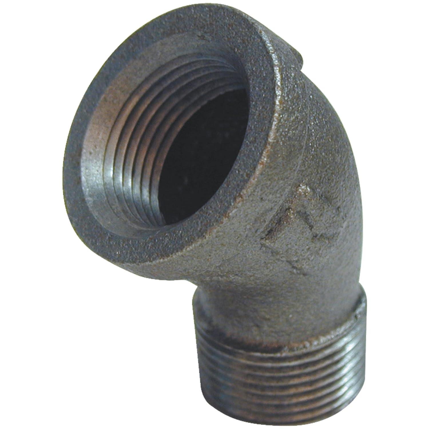 B &amp;amp;amp;amp;amp;amp; K Street Elbow Black 1-1/4  Fip X 1-1/4  Mip Malleable Iron 45 Deg.
