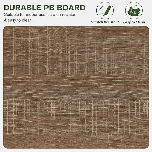 Miniatura 21 de IMUsee Juego de mesa de comedor de 3 piezas de 47.2 pulgadas para 4 con bancos, marco de metal resistente, comedor de cocina pequeño que ahorra