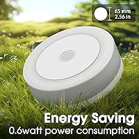 Vista 19 de Briignite Luz nocturna azul celeste, luces nocturnas enchufables a la pared, luz nocturna con sensores de luz, luz nocturna LED para habitación