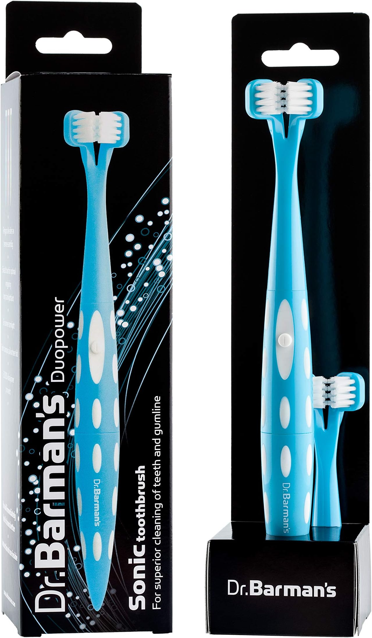 Dr. Barman's Duopower Sonic Toothbrush, Adult/12 Years+