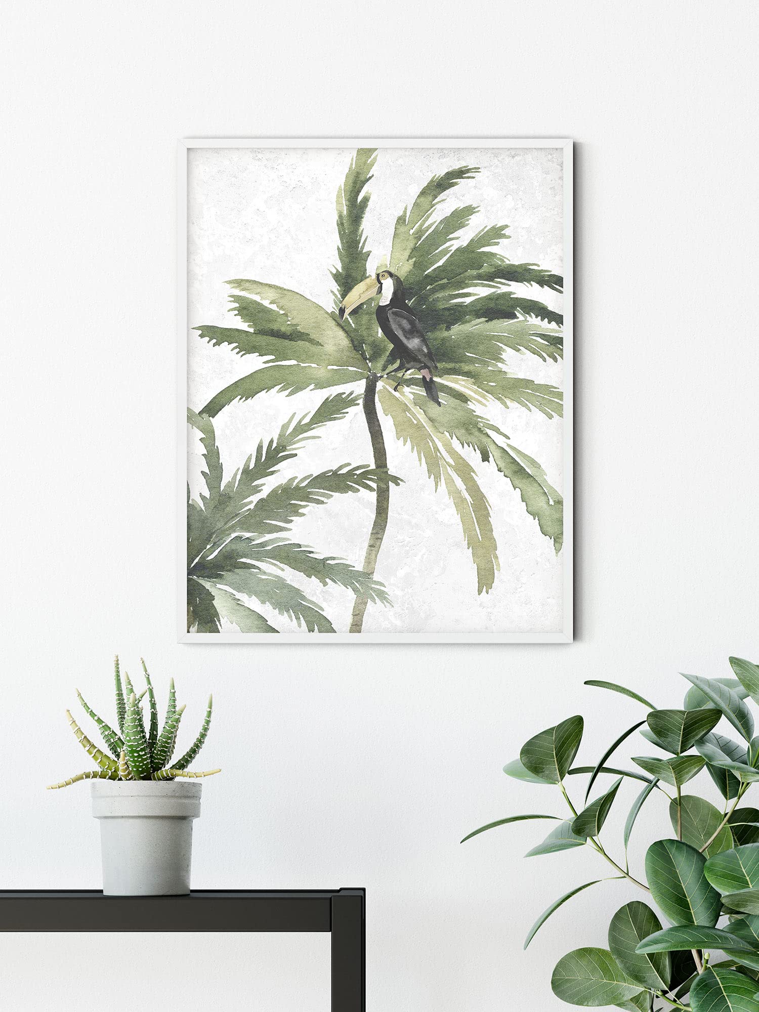 Komar Wandbild Tropical Toucan – 50 x 70 cm (ohne Rahmen)