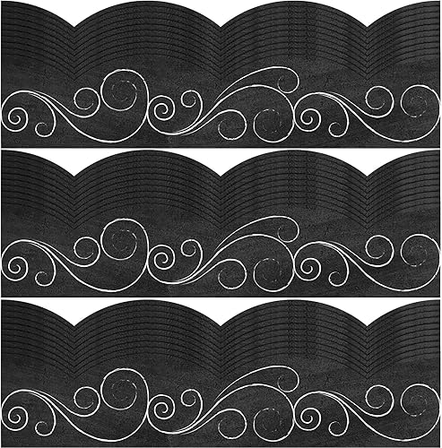 Geyee 60 tableros de anuncios para el aula, bordes de pizarra, decoración de aula, pósteres escolares, exhibiciones escolares, profesores,