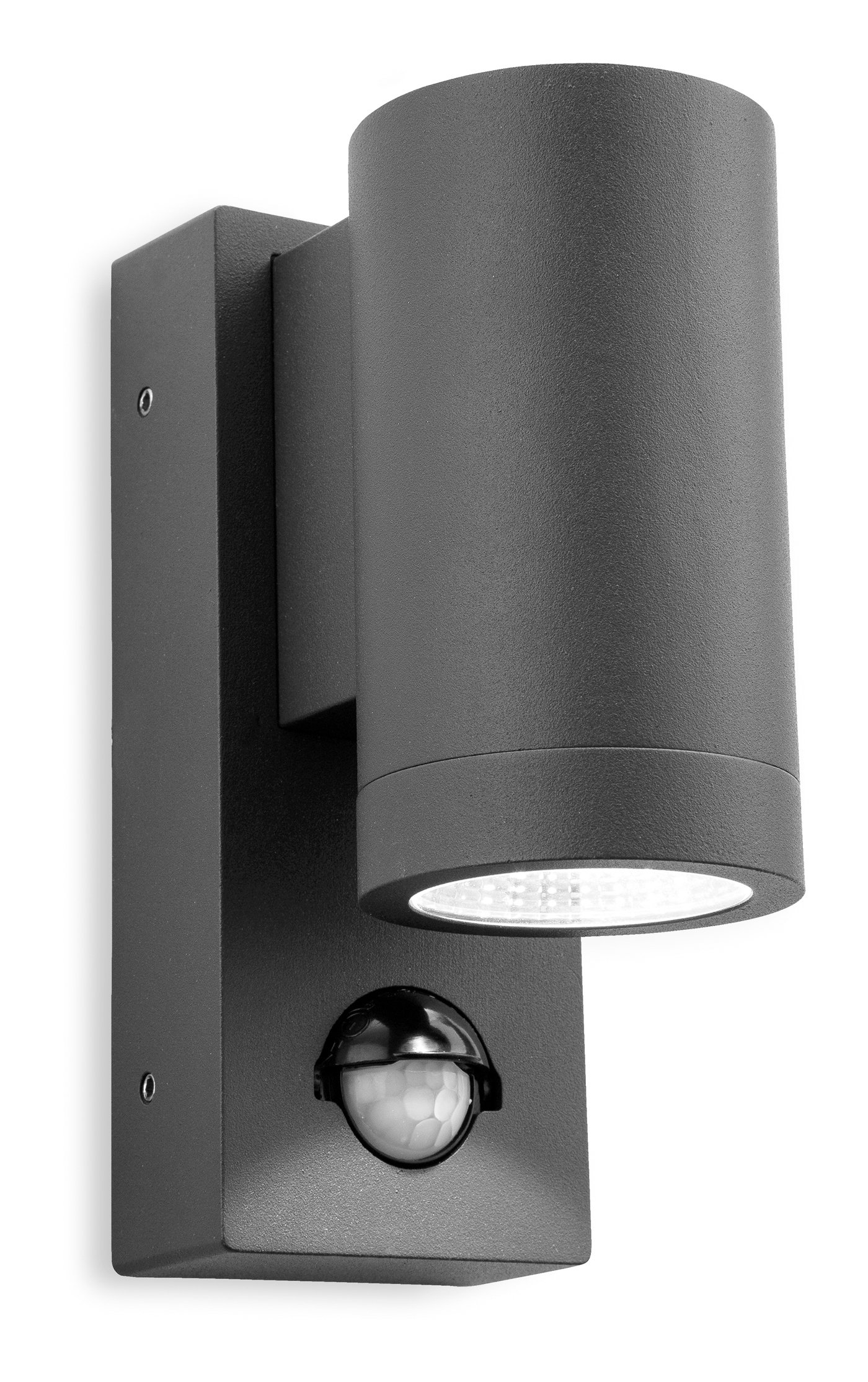 Firstlight Graphite Shelby Single Led Wall Light, Aluminium, 3 W,