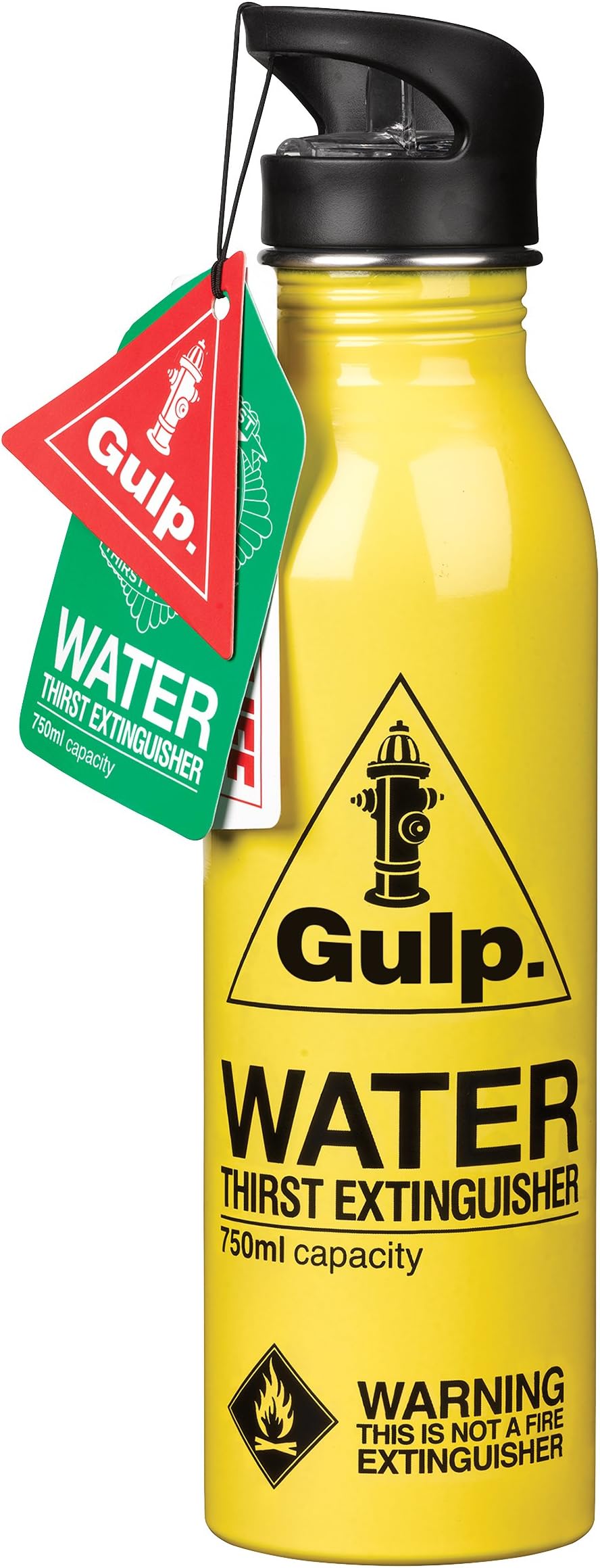 Gulp Water Bottle | Yellow