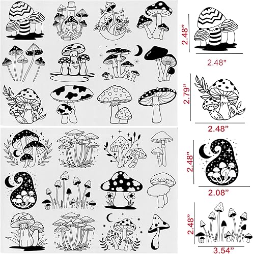 Miniatura 2 de 24 estabilizadores de costura a mano, estabilizador soluble en agua, autoadhesivo para pegar y puntar, estabilizador de lavado con patrones de