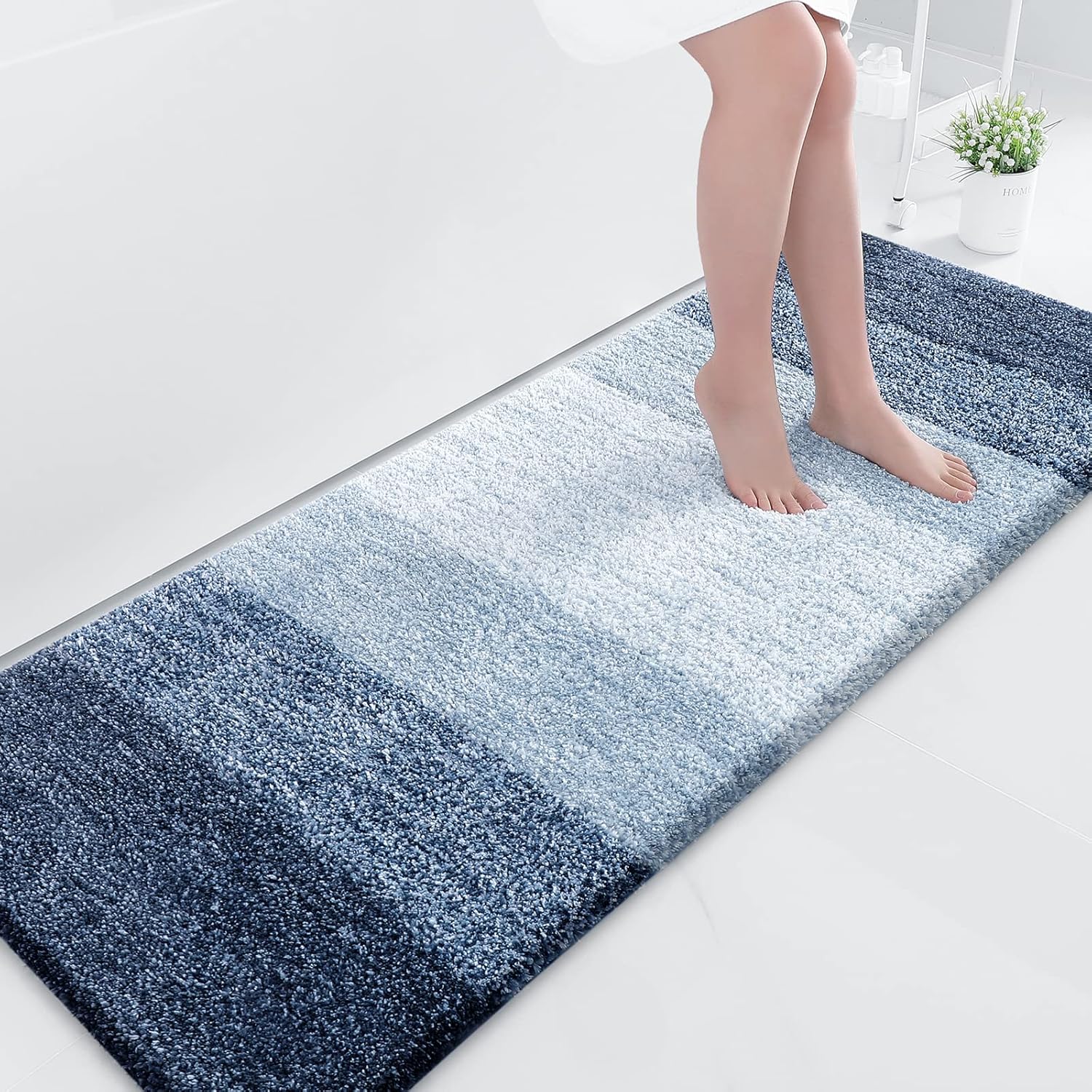 Amazon.com: OLANLY Luxury Bathroom Rug Mat, Extra Soft and Absorbent ...