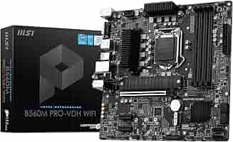 Amazon | MSI B560M PRO-VDH WIFI マザーボード MicroATX 第10