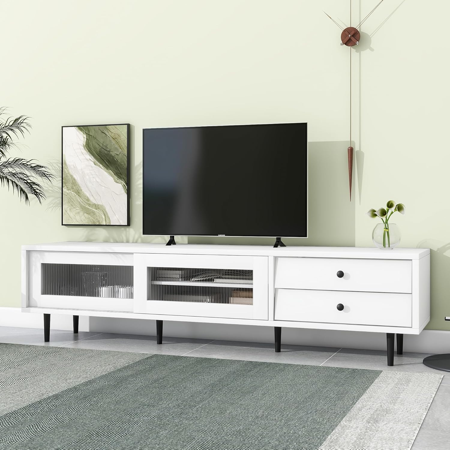 TV Stand for TVs Up to 75", Entertainment Center with