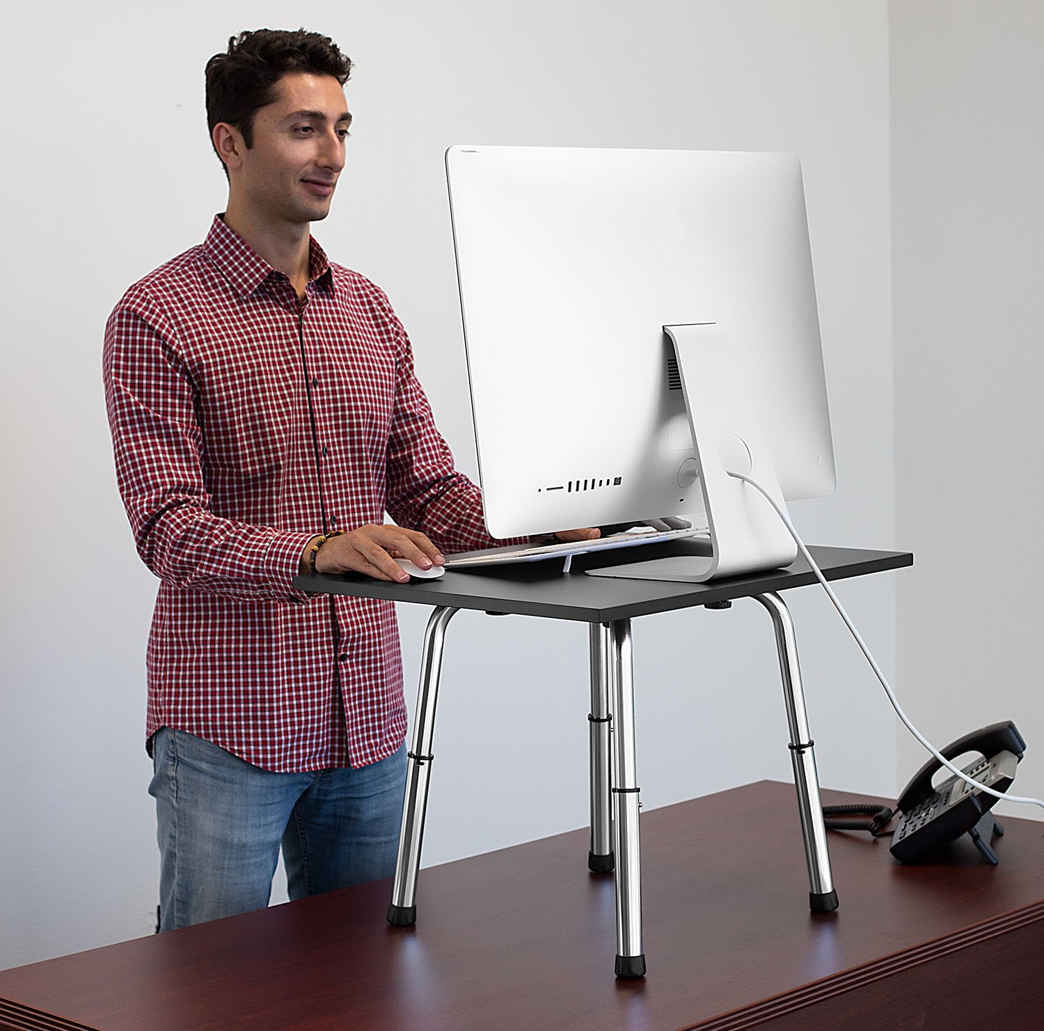 Buy MountIt! Tabletop Standing Desk Extension with Height Adjustable