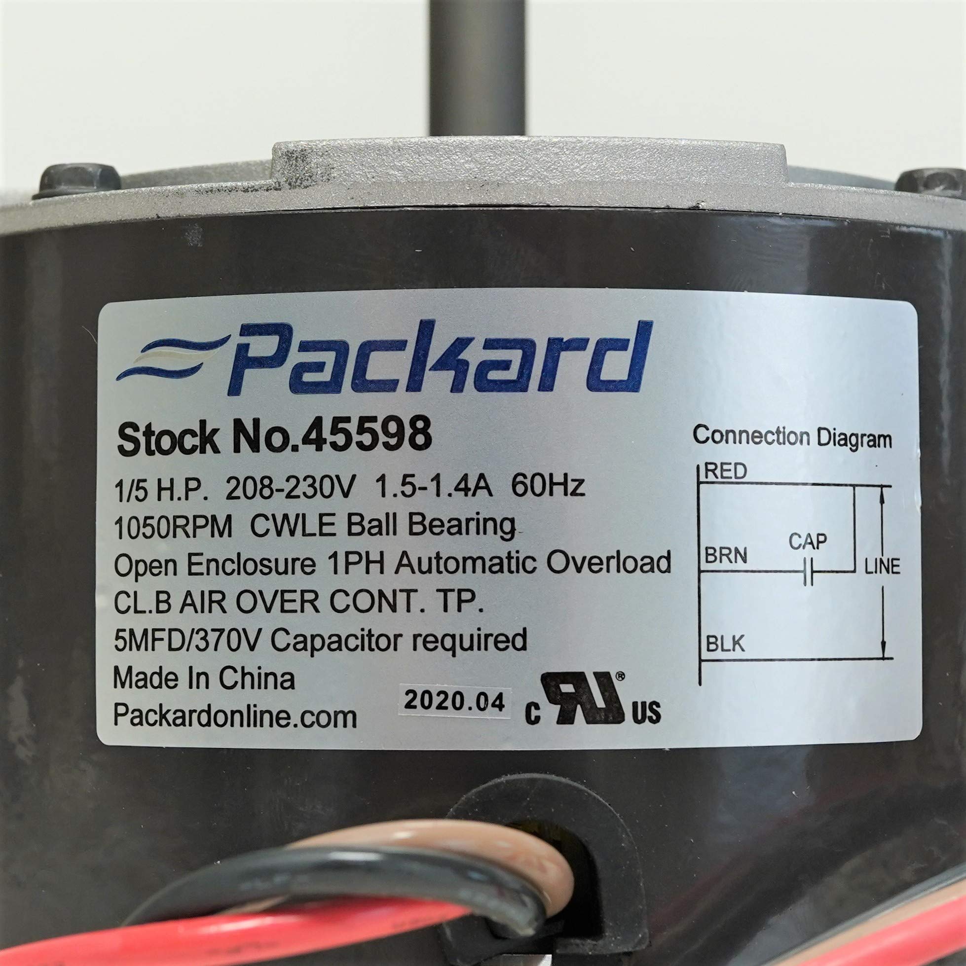 Amazon.com: Packard 45598 HVAC Air Conditioner Condenser Motor Amazon.com: Packard 45598 HVAC Air Conditioner Condenser Motor
