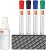 Dry Erase Whiteboard Accessory Starter Kit, Cleaning & Care Set, Includes 4 Marker Pens, Board Eraser & Cleaning Spray, 1903798