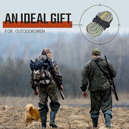 Miniatura 8 de Ultimate Rifle Build cuerda estilo serpiente para .223 5.56mm.229mm.38012 GA.30.308.44 Cal y más Cuerda limpiadora de armas compacta