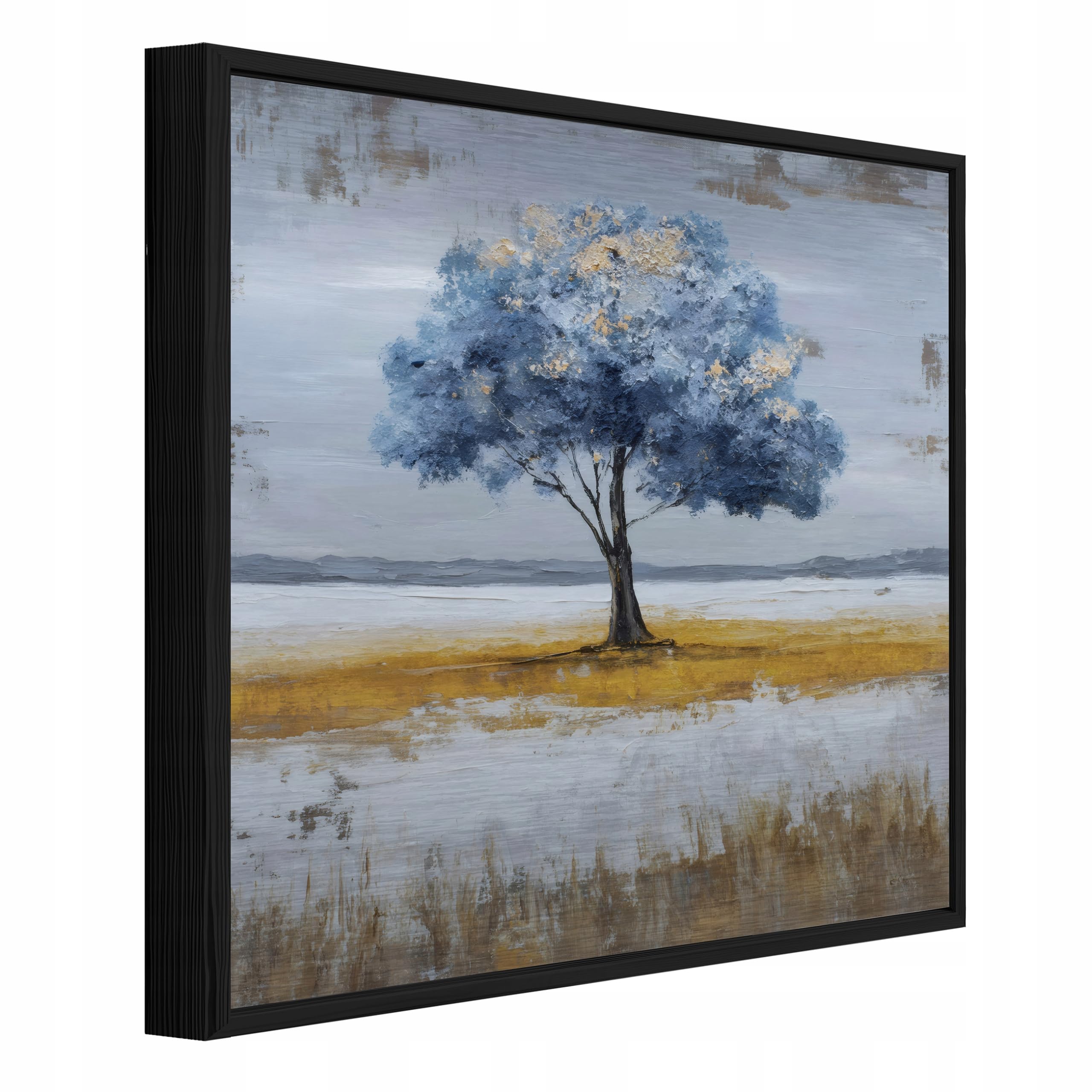 WallArena Metalowe obrazy, Drzewo, 50x50cm
