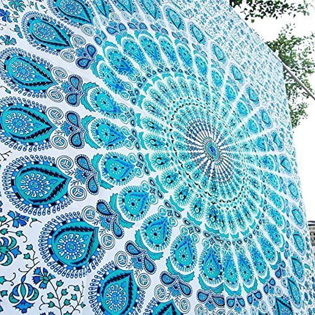 ndian Wall Decor Hippie Tapestries Bohemian Mandala Tapestry Wall Hanging Throw Large Size