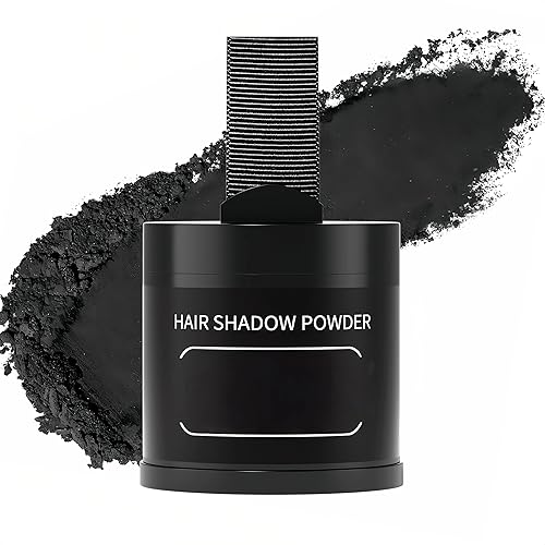 Miniatura 126 de gowwim Polvo de línea capilar (marrón oscuro) Tinte de raíz de cabello, color instantáneo, cubierta de sombra de cabello gris, retoque de cabello