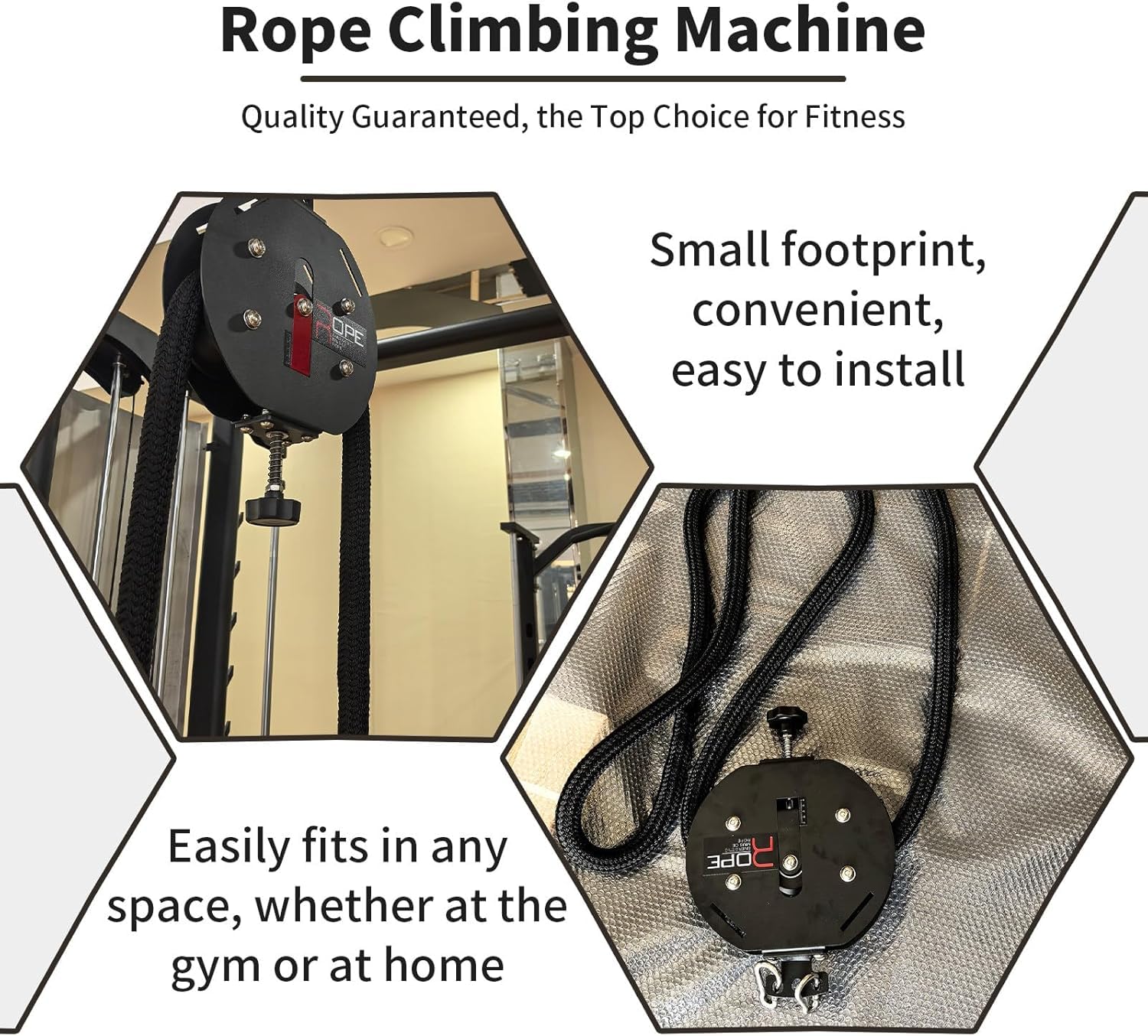 Entrenador De Cuerda Infinita, Entrenamiento De Fitness Con Cuerda De Tracción For Entrenam, Máquina De Poleas De Resistencia Ajustable, La Espalda y El Tronco，Mejora La Flexibilidad, La Coordinació