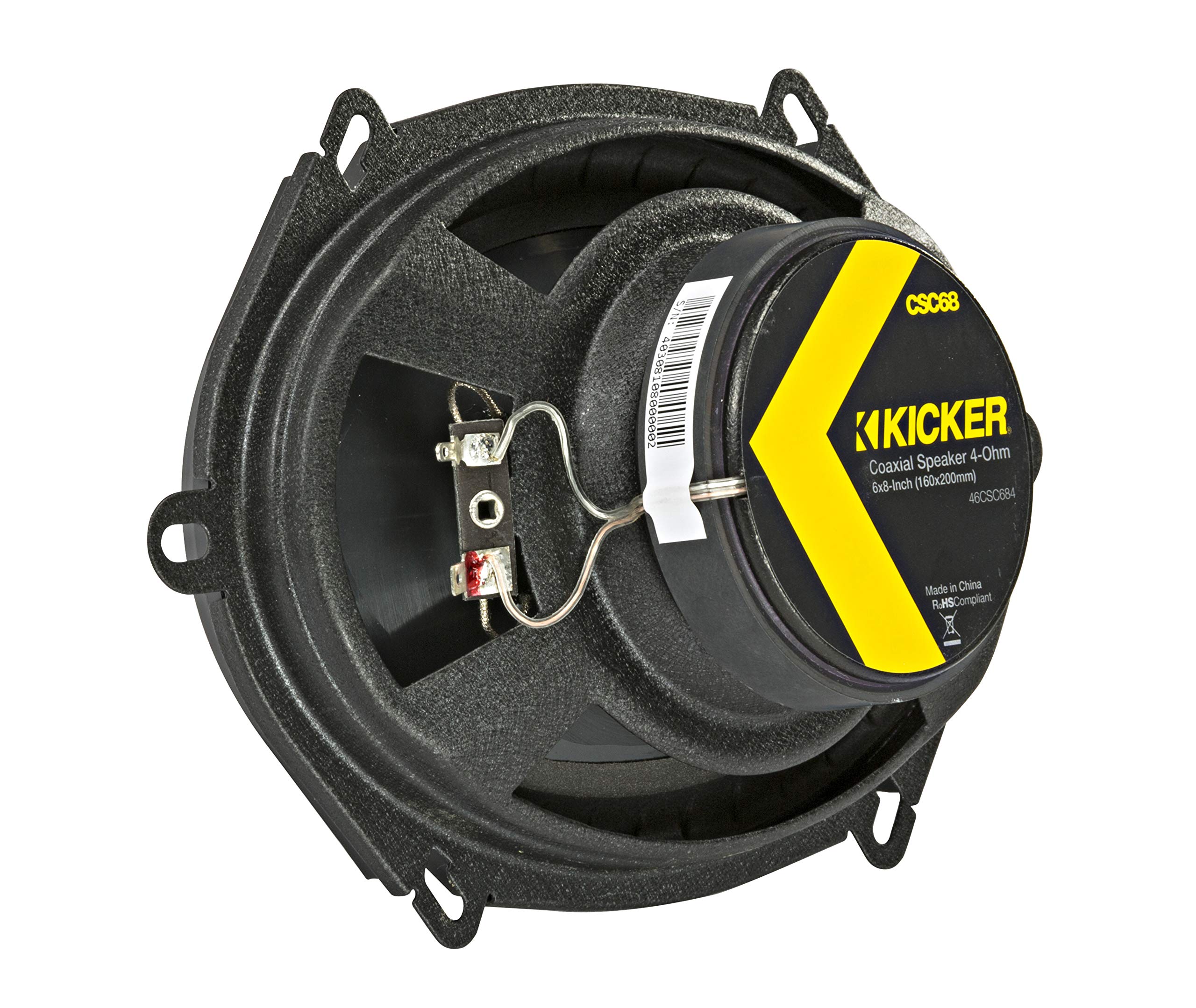 KICKER CS684 スピーカー 6.5インチ 200W Amazon.co.jp: KICKER CSシリーズ CSC68 6 x 8インチ カーオーディオ
